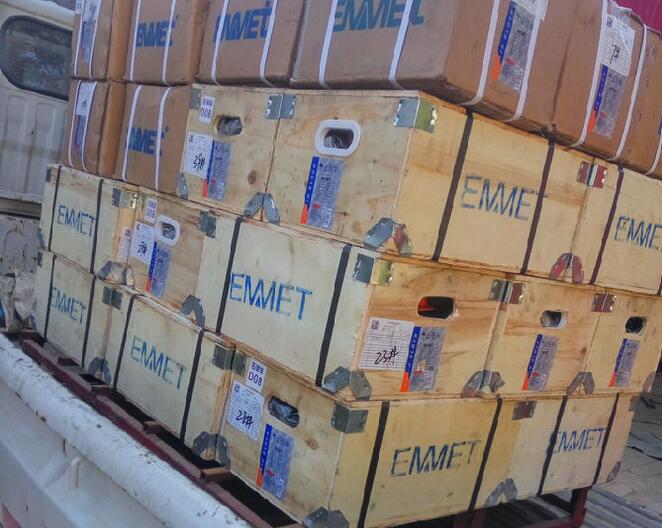 埃米頓到貨現場