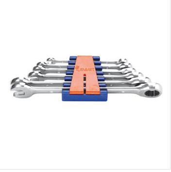 艾米頓6PCS 6件全拋光棘輪兩用扳手組套（塑夾裝）