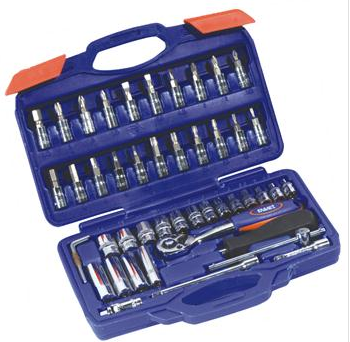 埃米頓 46PCS 46件6.3mm系列套筒組合