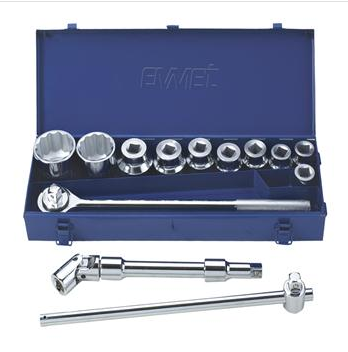 埃米頓 15PCS 15件19mm系列套筒組合